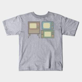 Colorful Classic Television Kids T-Shirt